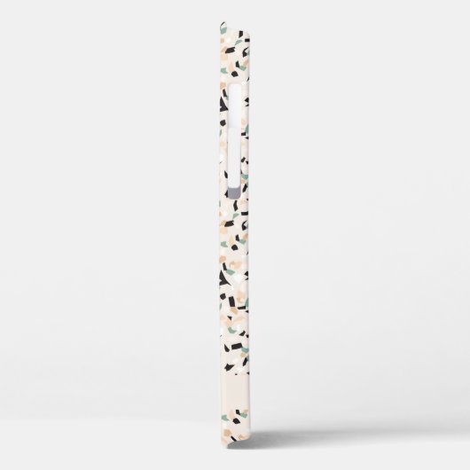 Modern Abstract pastel Terrazzo Pattern Case-Mate iPhone Case (Achterkant / Links)