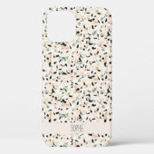 Modern Abstract pastel Terrazzo Pattern Case-Mate iPhone Case (Achterkant)