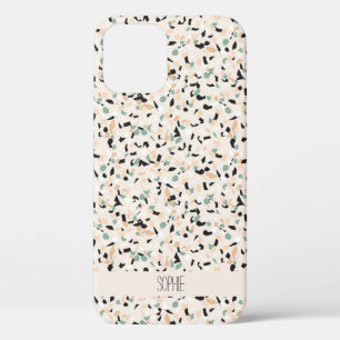 Modern Abstract pastel Terrazzo Pattern Case-Mate iPhone Case