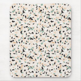 Modern Abstract pastel Terrazzo Pattern Muismat