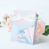 Modern Abstract Pastel Wedding Bedankdoosjes