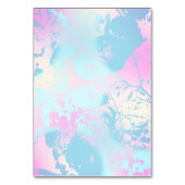 Modern Abstract Pastel Wedding Kaart (Achterkant)