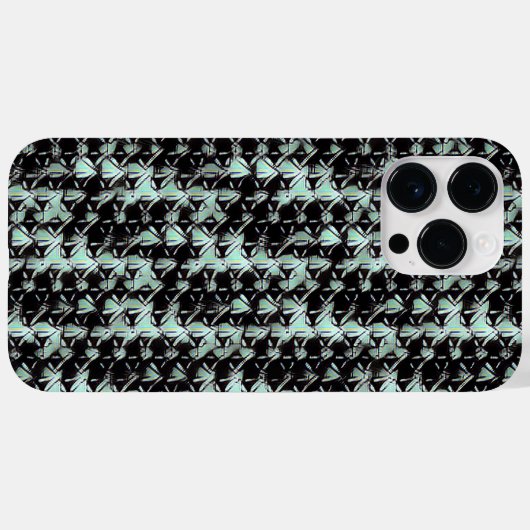 Modern abstract patroon 1187 - iPhone Case (Achterkant (horizontaal))