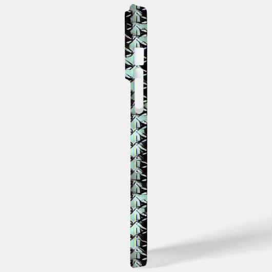 Modern abstract patroon 1187 - iPhone Case (Achterkant / Links)