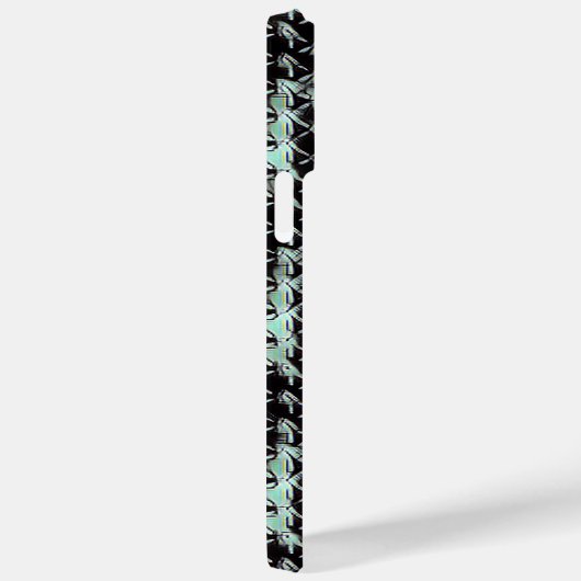 Modern abstract patroon 1187 - iPhone Case (Achterkant / Rechts)