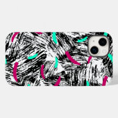 Modern abstract patroon. Case-Mate iPhone case (Achterkant (horizontaal))