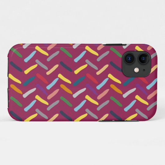 Modern Abstract patroon Case-Mate iPhone Case (Achterkant (horizontaal))