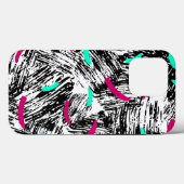 Modern abstract patroon. Case-Mate iPhone case (Achterkant (horizontaal))