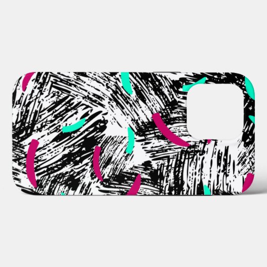 Modern abstract patroon. Case-Mate iPhone case (Achterkant (horizontaal))