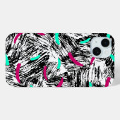 Modern abstract patroon. Case-Mate iPhone case (Achterkant (horizontaal))