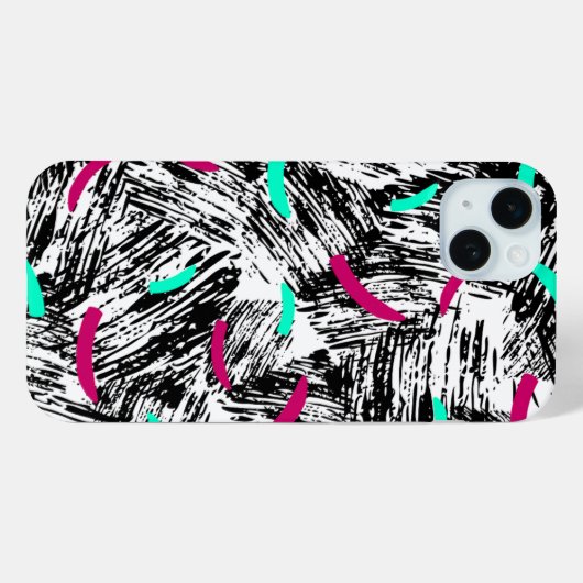 Modern abstract patroon. Case-Mate iPhone case (Achterkant (horizontaal))