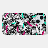 Modern abstract patroon. Case-Mate iPhone case (Achterkant (horizontaal))