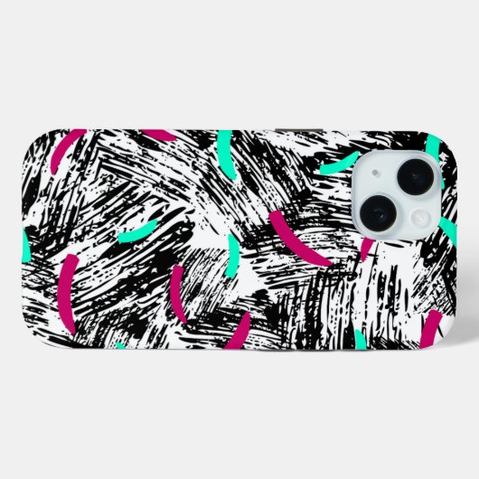 Modern abstract patroon. Case-Mate iPhone case (Achterkant (horizontaal))