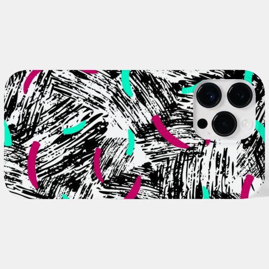 Modern abstract patroon. Case-Mate iPhone case (Achterkant (horizontaal))