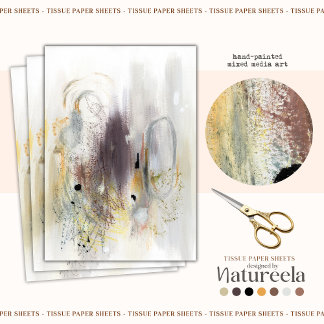 Modern Abstract patroon decoupage tissue papier