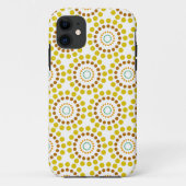 Modern abstract patroon iPhone/iPad case (Achterkant)