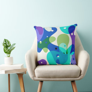 Modern abstract patroon kussen