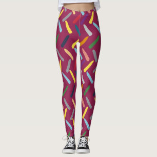 Modern Abstract Patroon Leggings
