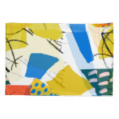 Modern Abstract Patroon met Vormen. Kussensloop (Achterkant)