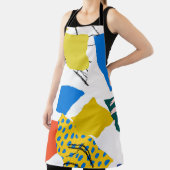 Modern Abstract Patroon met Vormen. Schort (Insitu)