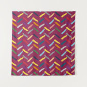 Modern Abstract patroon Wandkleed (Voorkant (horizontaal))