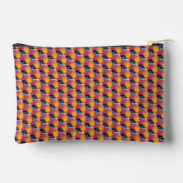 Modern abstract patroonontwerp 1185 - Rits Pouch Etui