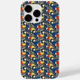 Modern abstract patroonontwerp 1197 - iPhone Case