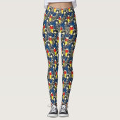 Modern abstract patroonontwerp 1197 - Leggings (Voorkant)