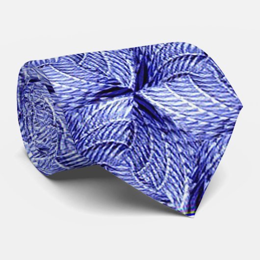 Modern abstract patroonontwerp 1203 - Mannen Strop Stropdas (Opgerold)