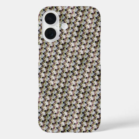 Modern abstract patroonontwerp 1213 - Iphone Case (Achterkant)