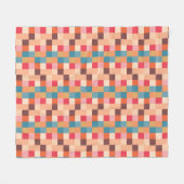 Modern Abstract patroonontwerp Fleece Deken (Voorkant (Horizontaal))