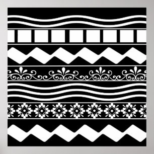 modern abstract patroonontwerp poster