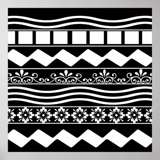 modern abstract patroonontwerp poster (Voorkant)