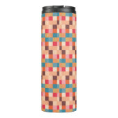 Modern Abstract patroonontwerp Thermosbeker (Achterkant)