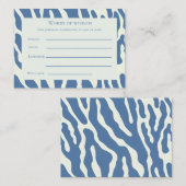 Modern abstract Pattern graduation words of wisdom Informatiekaartje (Voorkant / Achterkant)