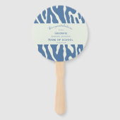 Modern abstract Pattern Photo Graduation  Handwaaier (Achterkant)