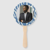 Modern abstract Pattern Photo Graduation  Handwaaier (Voorkant)