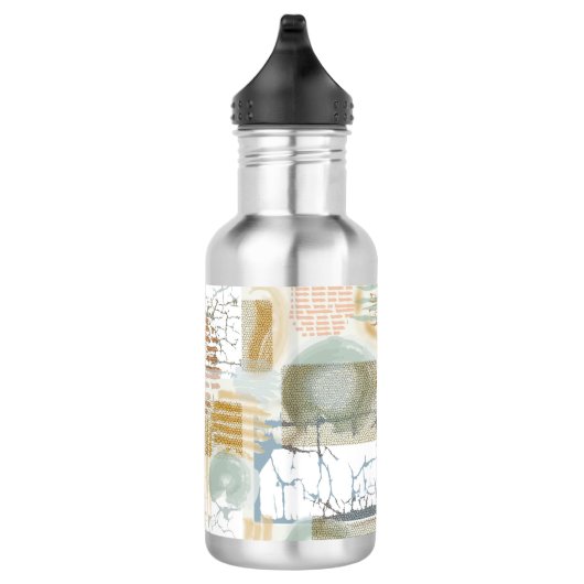 Modern Abstract Pattern Waterfles (Rechts)