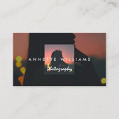 Modern abstract photo photographer  visitekaartje (Voorkant)