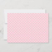 Modern Abstract Pink & Yellow Floral Pattern Name Notitiekaartje (Achterkant)