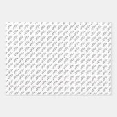 Modern Abstract Planet Happy Nieuwjaar 2023 Inpakpapier Vel (Voorkant 3)