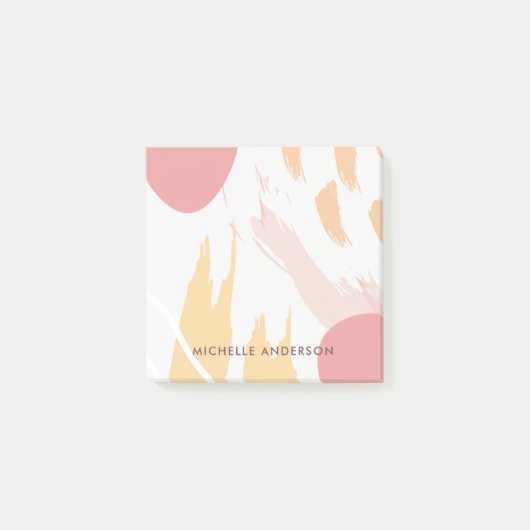 Modern Abstract Post-it® Notes (Voorkant)