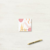 Modern Abstract Post-it® Notes (Op bureau)
