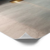 Modern Abstract Poster | geometrische minimale pas (Hoek)