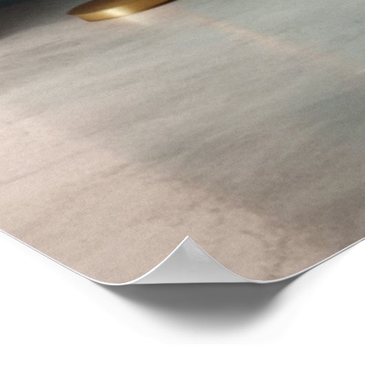 Modern Abstract Poster | geometrische minimale pas (Hoek)