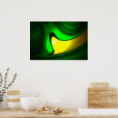 Modern Abstract Poster - Minimalistische kunst (Keuken)