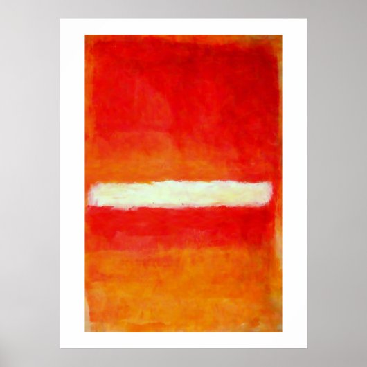 Modern Abstract Poster - Rothko Style (Voorkant)