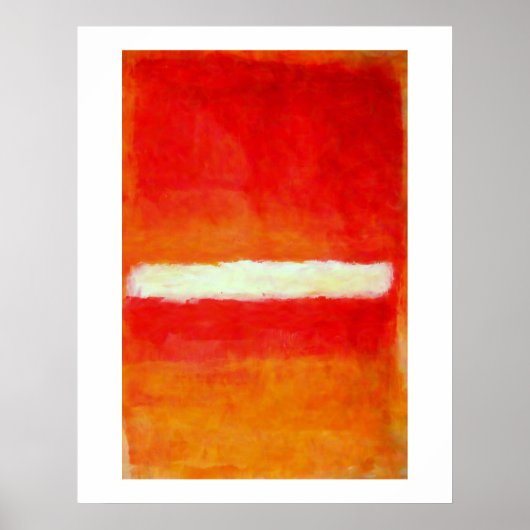 Modern Abstract Poster - Rothko Style (Voorkant)