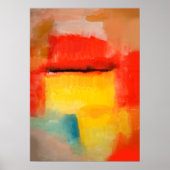 Modern Abstract Poster - Rothko Style (Voorkant)