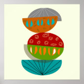 Modern Abstract Poster uit de middeleeuwen #54 (Voorkant)